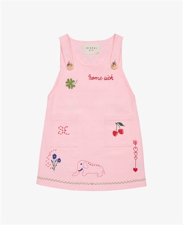 Sissel Edelbo Magda Mini Organic Cotton Dress Pink